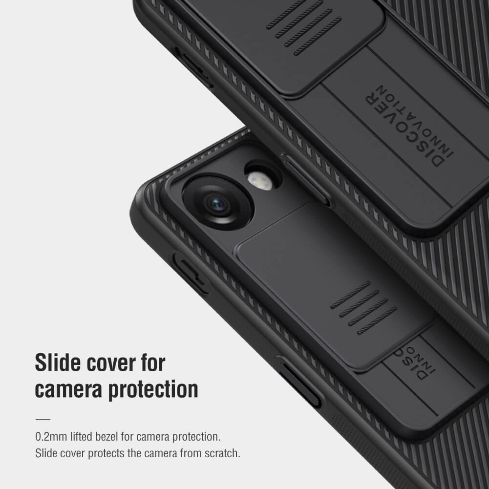 Чехол-крышка NILLKIN для Oneplus Ace 2V, Oneplus Nord 3 5G (серия CamShield case)